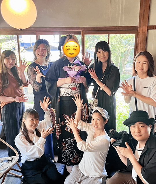 撮影を通して若者の未来を応援する